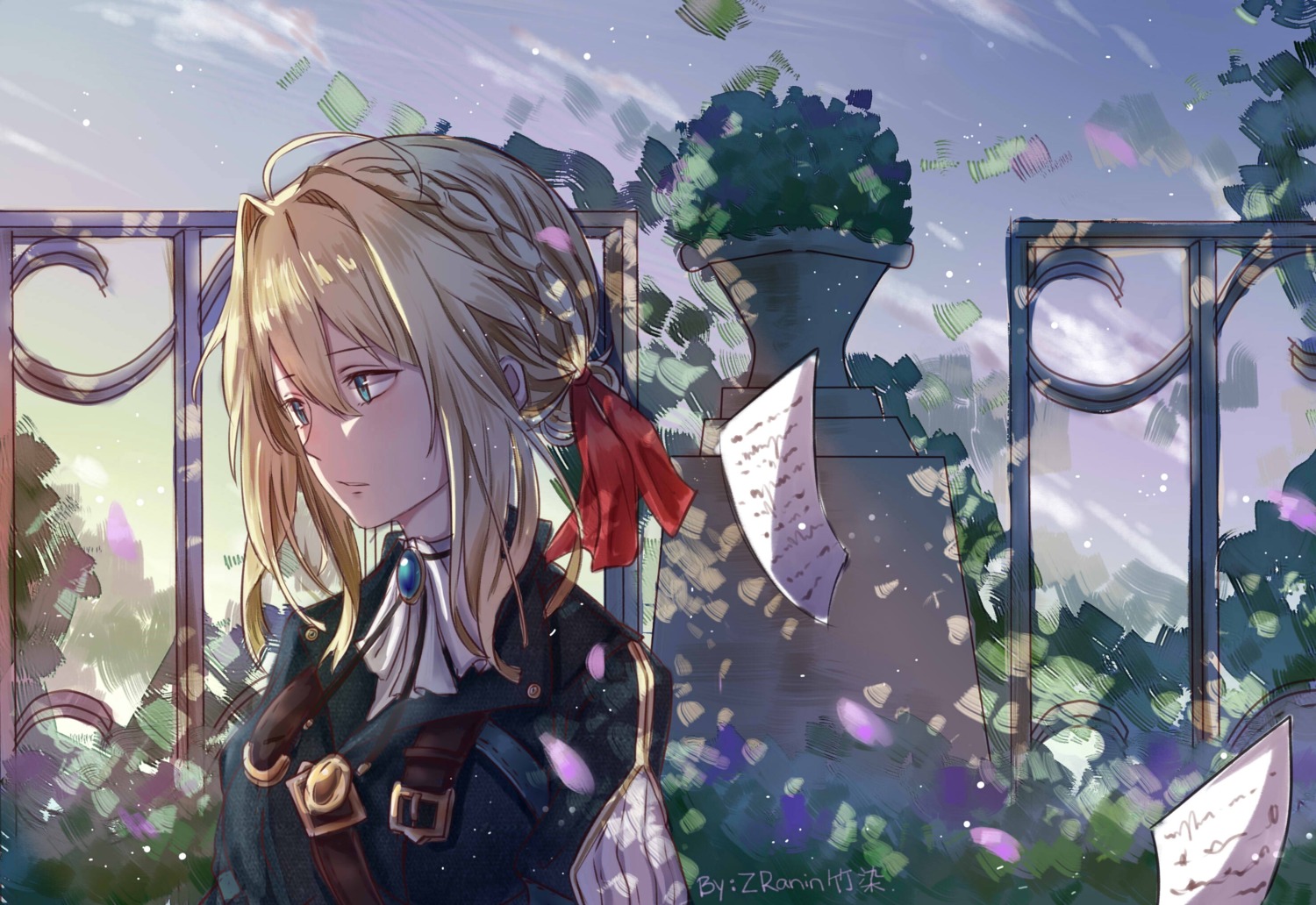 violet_evergarden, violet_evergarden_(character), zranin