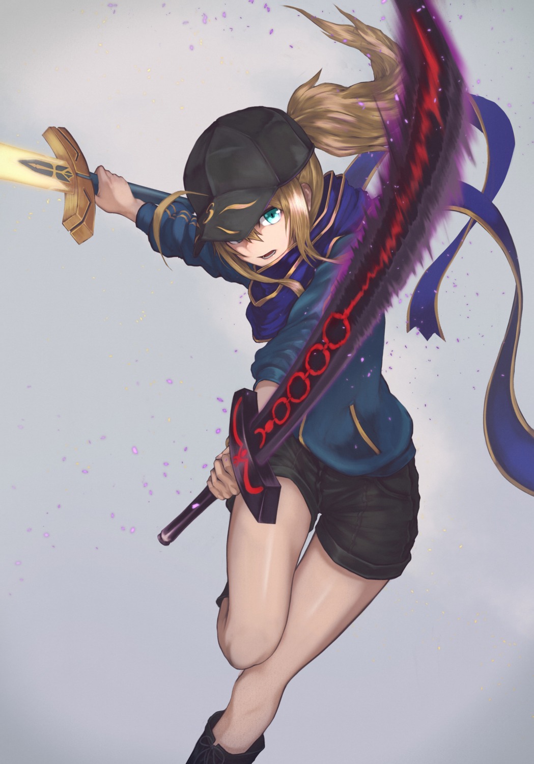 fate/grand_order, heroine_x, sword, yasu_(segawahiroyasu)