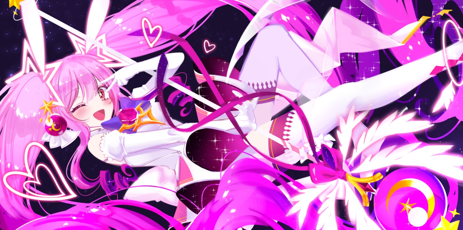 aisha_(elsword), boo_1, elsword, thighhighs, weapon