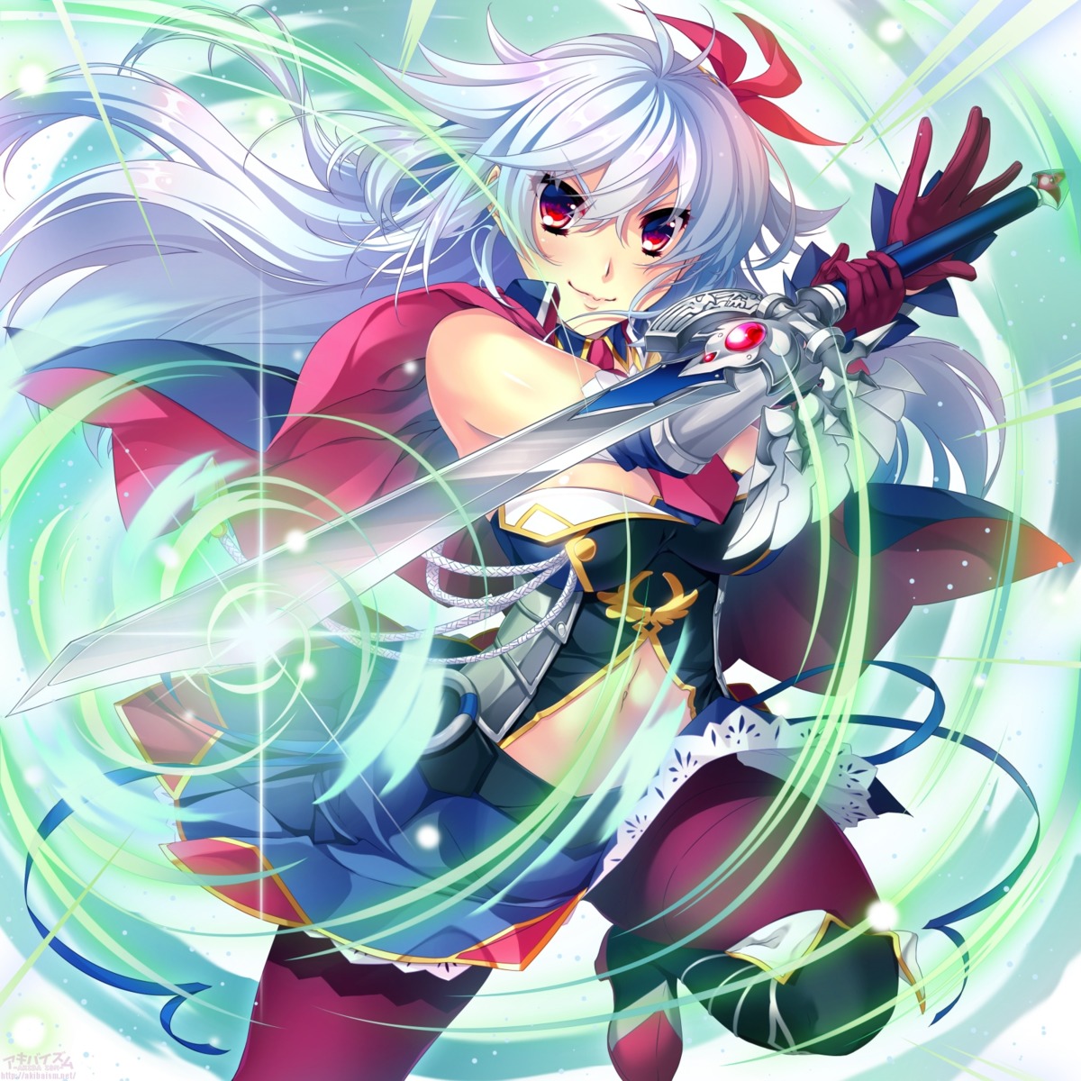 armor, eleonora_viltaria, heels, madan_no_ou_to_vanadis, pantyhose, sword, tagme