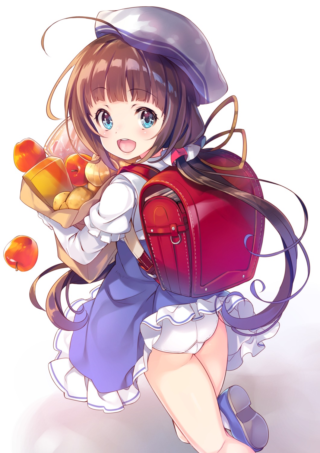 ass, hinatsuru_ai, mayuzaki_yuu, pantsu, ryuuou_no_oshigoto!, seifuku, skirt_lift, wardrobe_malfunction