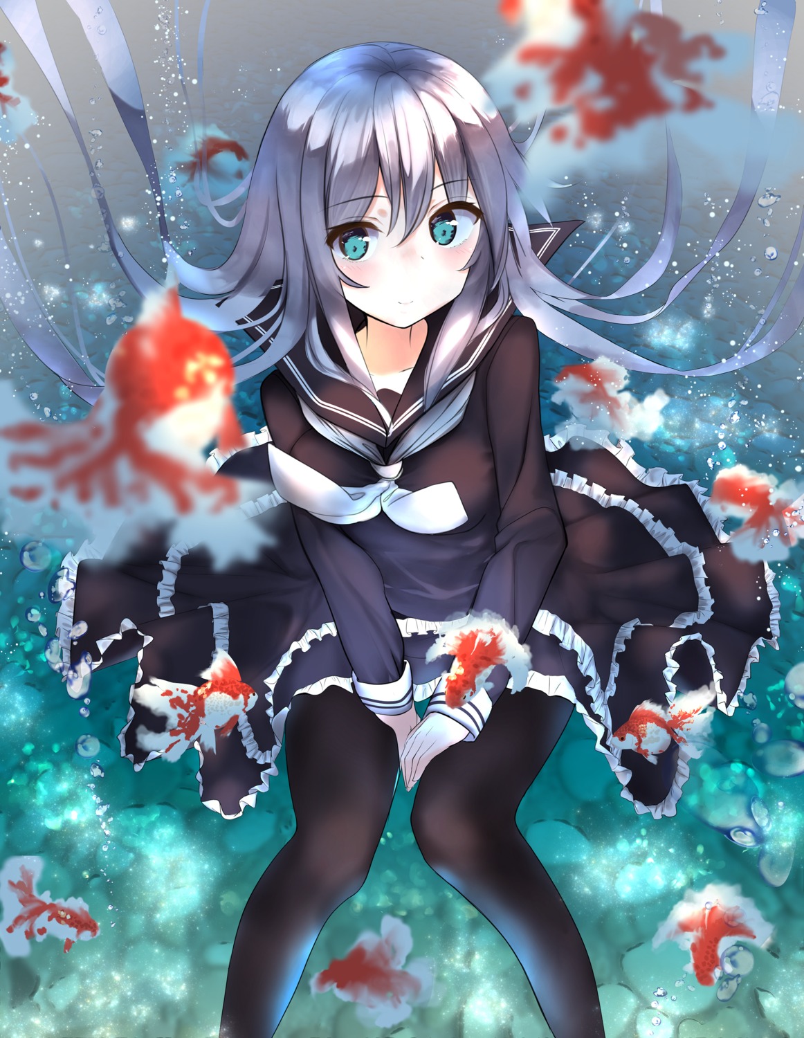 dress, odeclea, pantyhose, seifuku