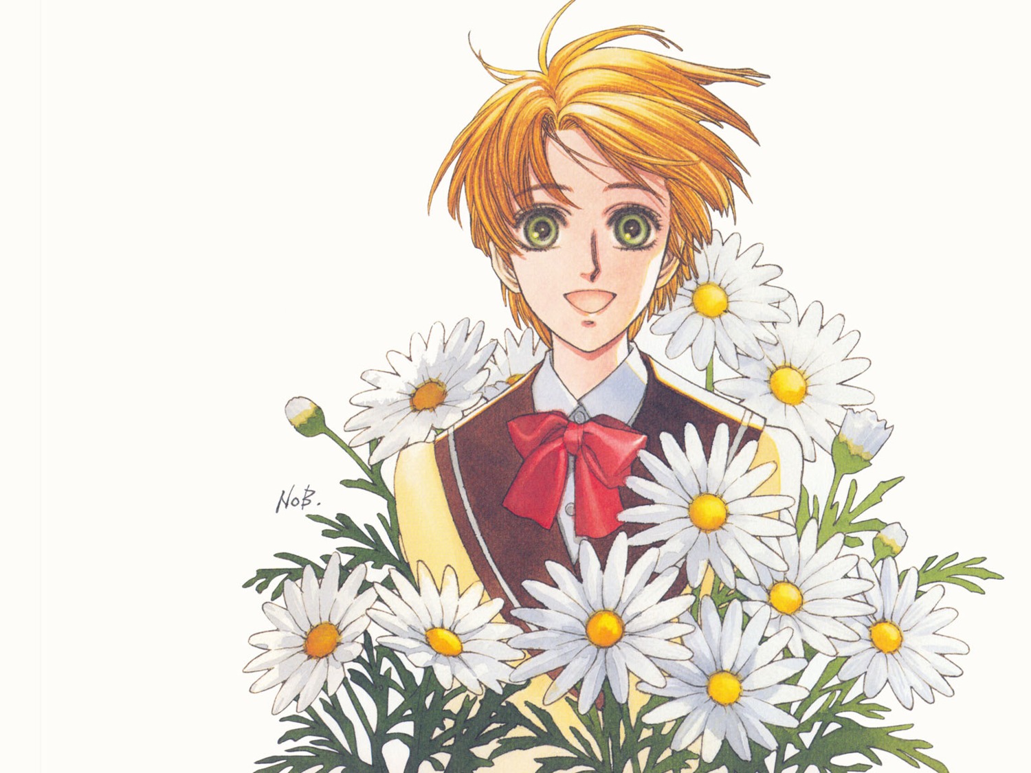 escaflowne, kanzaki_hitomi, wallpaper, yuki_nobuteru