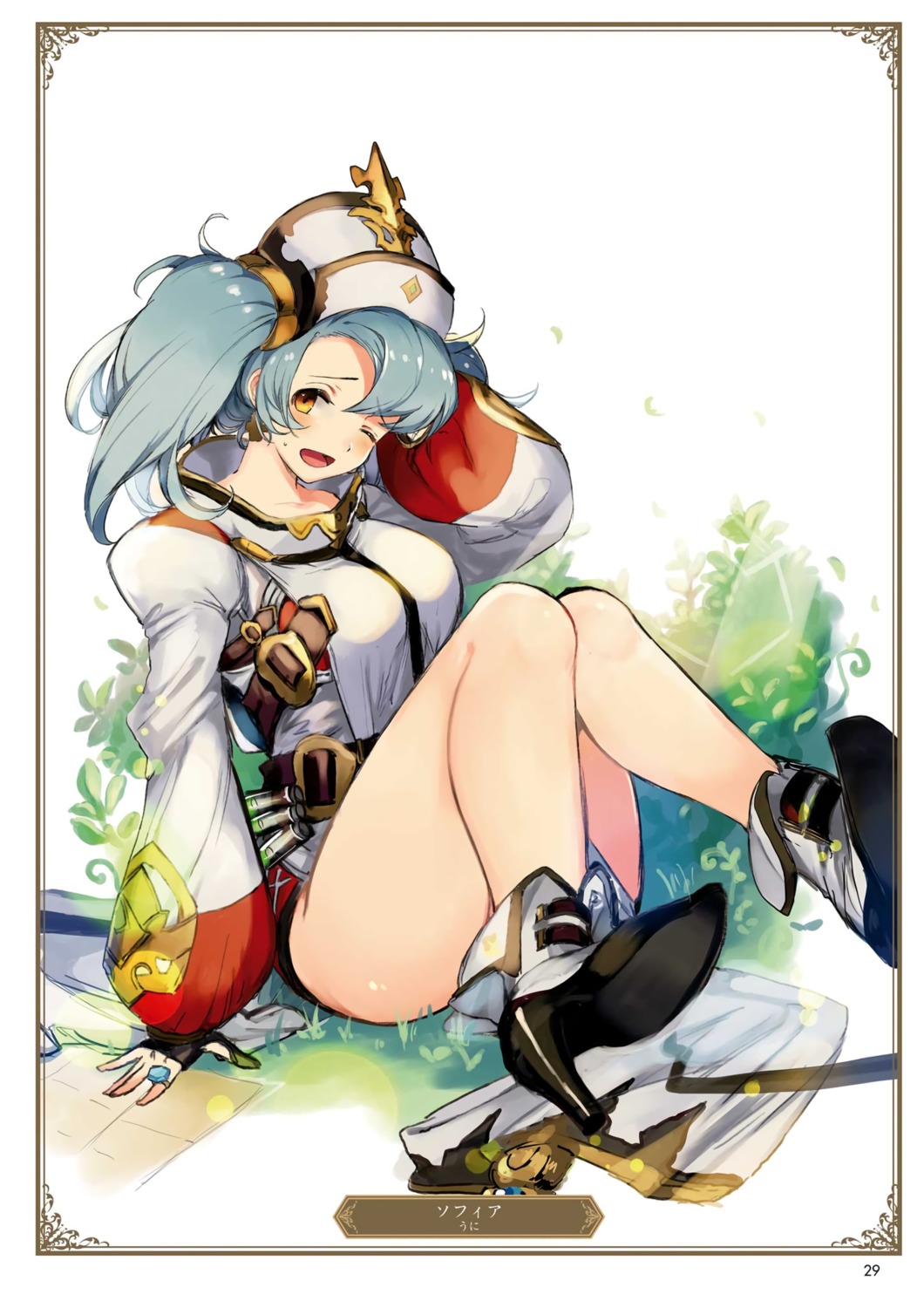 granblue_fantasy, heels, sophia_(granblue_fantasy), uni