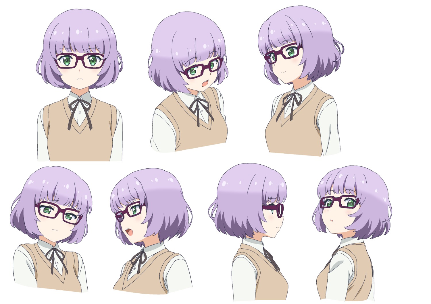 character_design, expression, megane, sakura_maiko, sora_to_umi_no_aida, sweater