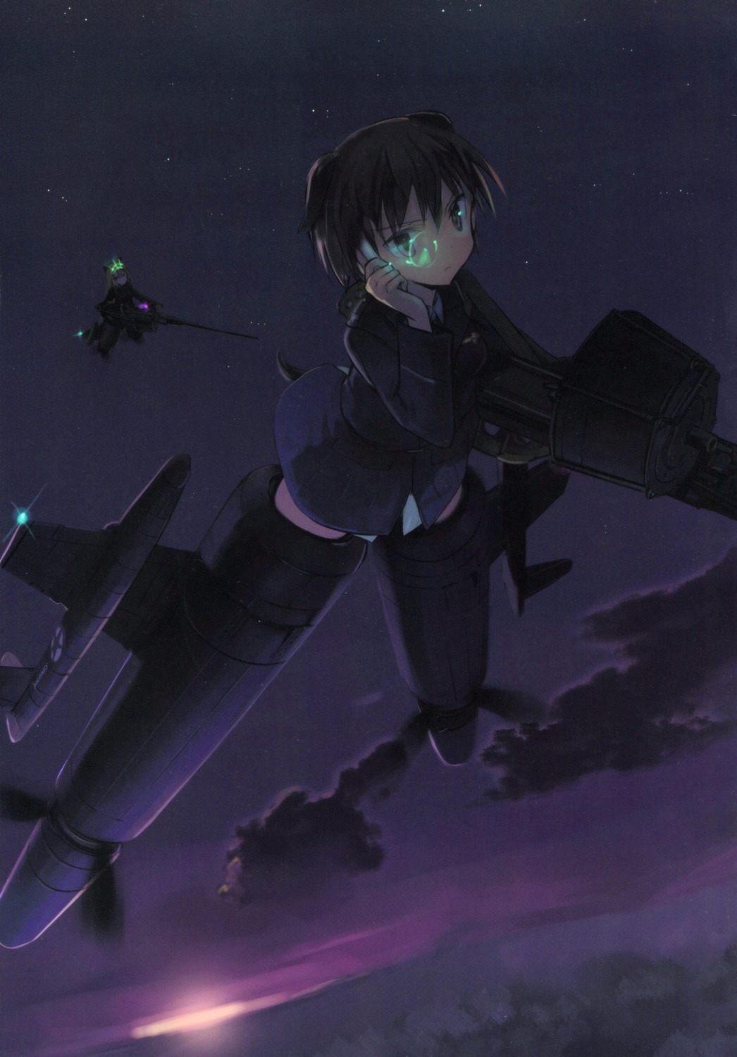 gun, heinrike_prinzessin_zu_sayn-wittgenstein, jennifer_j_de_blanc, shimada_humikane, strike_witches, uniform