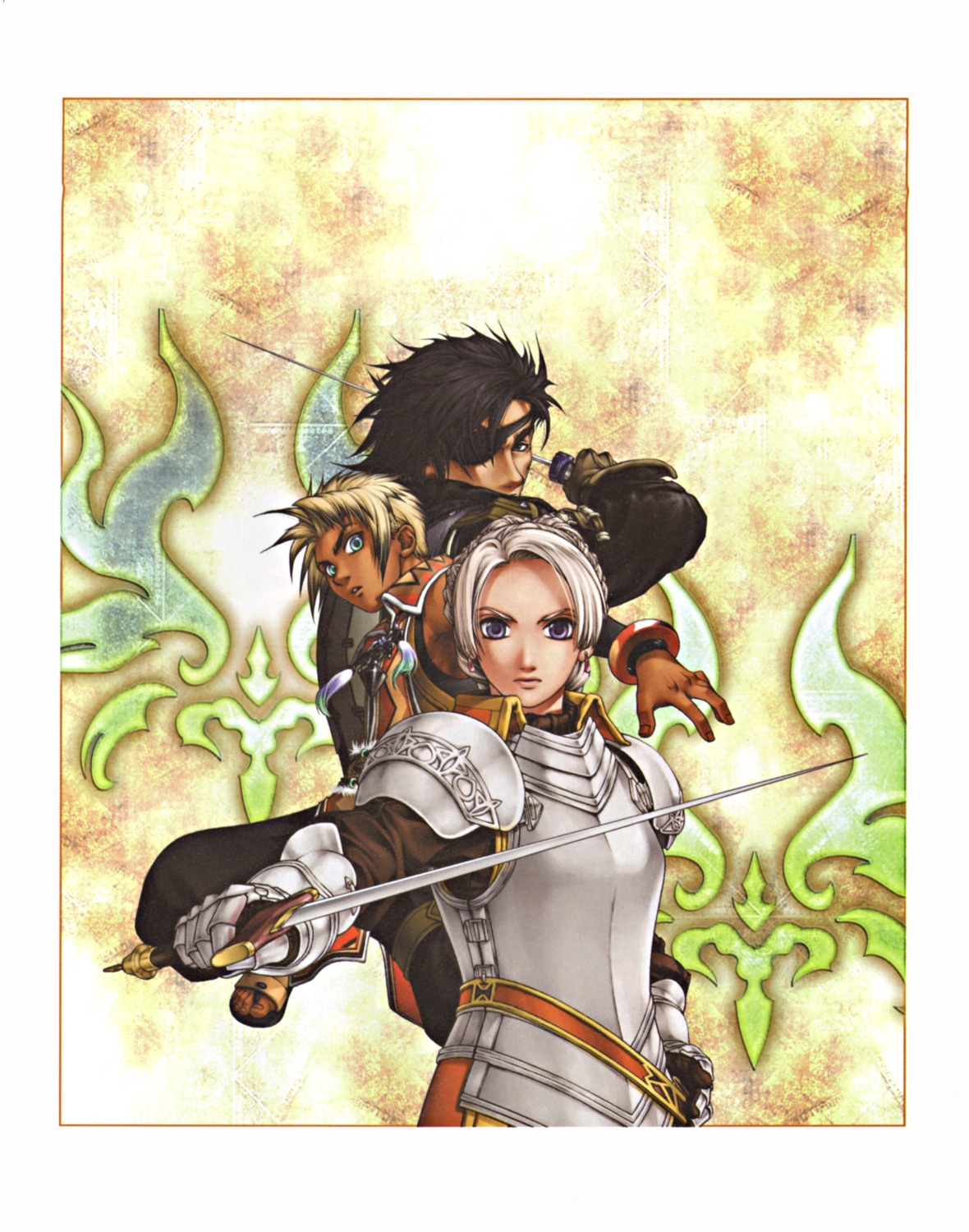 armor, chris_lightfellow, eyepatch, geddoe, hugo, ishikawa_fumi, suikoden, suikoden_iii