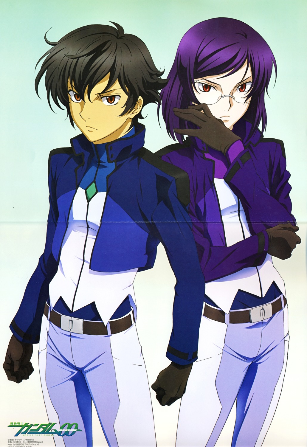 crease, gundam, gundam_00, male, matsukawa_tetsuya, setsuna_f_seiei, tieria_erde