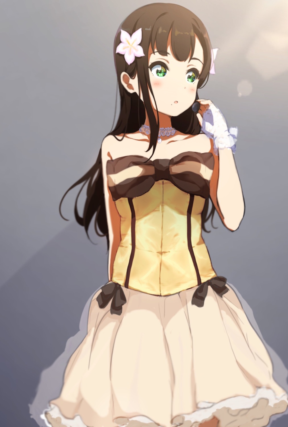 dress, icehotmilktea, kurosawa_dia, love_live!_(series), love_live!_sunshine!!