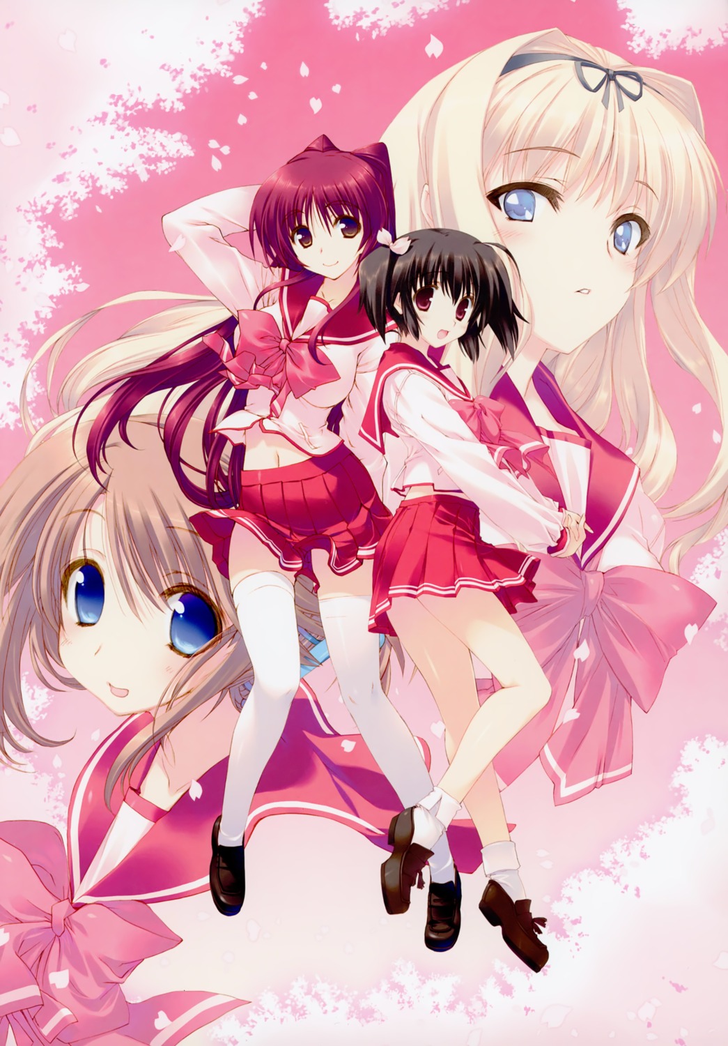 amaduyu_tatsuki, kawata_hisashi, komaki_manaka, kousaka_tamaki, kusugawa_sasara, mitsumi_misato, possible_duplicate, seifuku