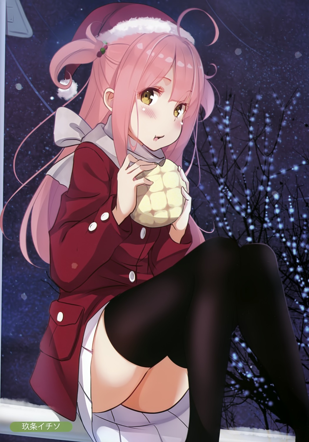 kujou_ichiso, melonbooks, thighhighs