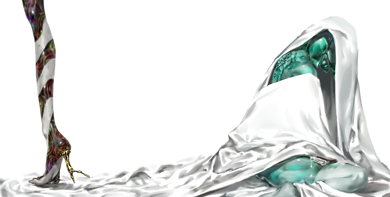 gyakumushi, heels, houseki_no_kuni, phosphophyllite, sheets