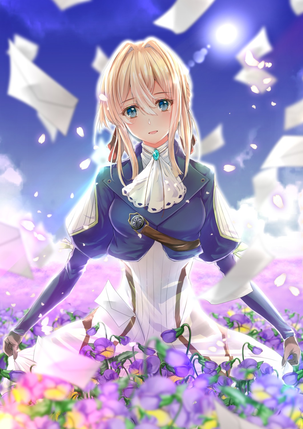 dress, realdragon, violet_evergarden, violet_evergarden_(character)