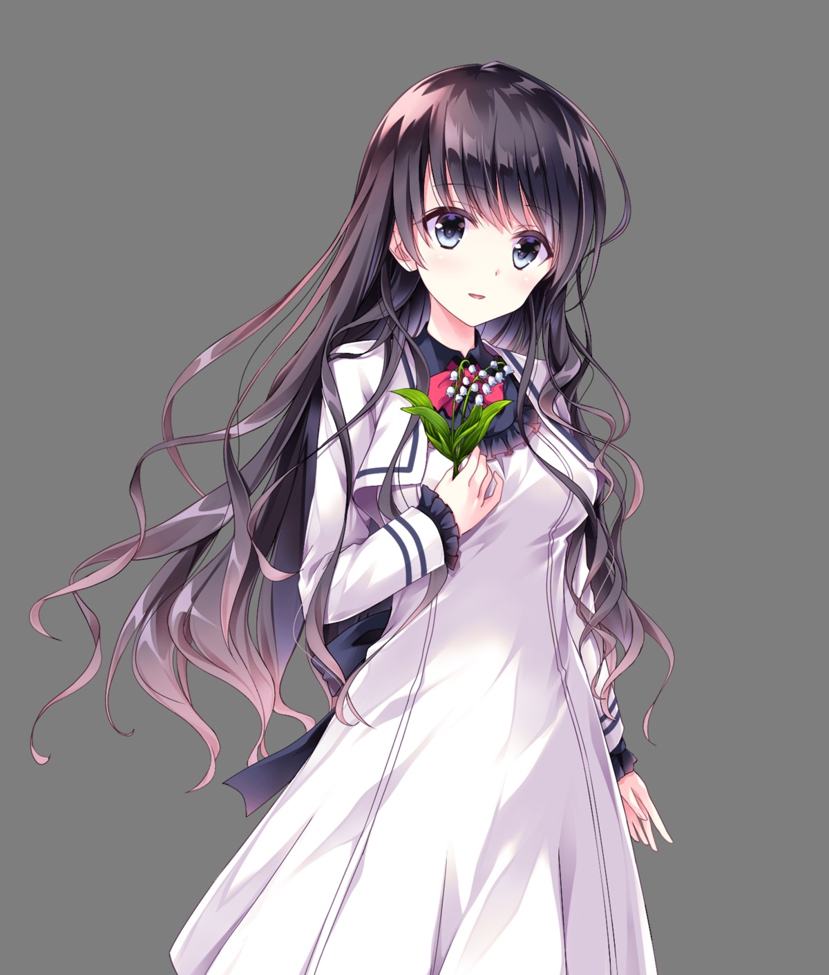 ensemble_(company), keisaka, koi_wa_sotto_saku_hana_no_you_ni, seifuku, toudou_nazuna, transparent_png