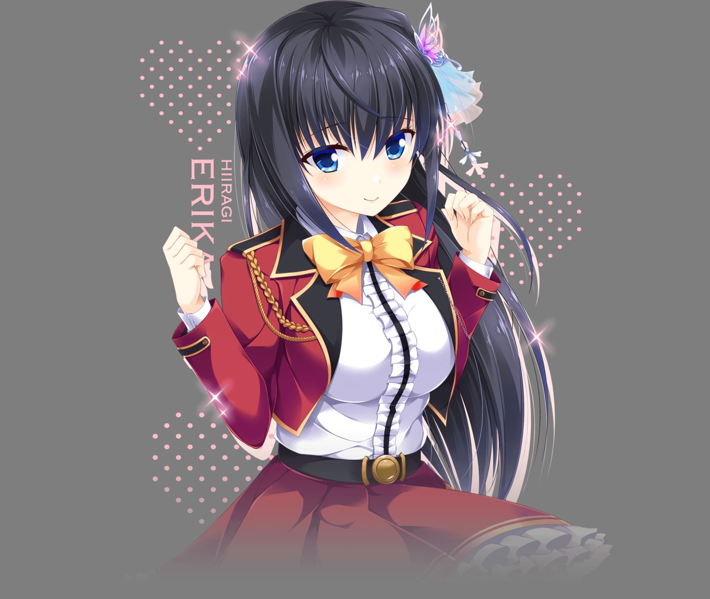 ensemble_(company), hiiragi_erika, machimura_komori, ojou-sama_wa_sunao_ni_narenai, ojou-sama_wa_sunao_ni_narenai_~daisuki_wo_kimi_dake_ni~, seifuku, transparent_png