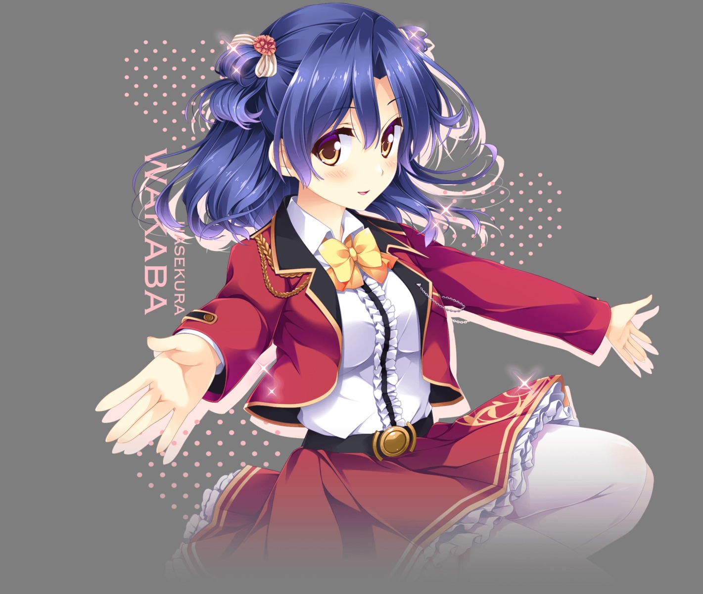 ensemble_(company), hasekura_wakaba, naruse_hirofumi, ojou-sama_wa_sunao_ni_narenai, ojou-sama_wa_sunao_ni_narenai_~daisuki_wo_kimi_dake_ni~, seifuku, transparent_png