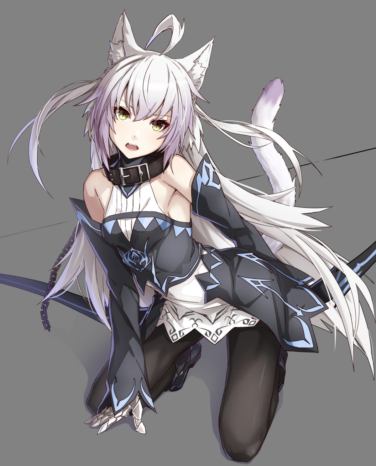 animal_ears, atalanta_alter_(fate), fate/apocrypha, fate/stay_night, pantyhose, tail, takanashi_kei_(hitsujikan)