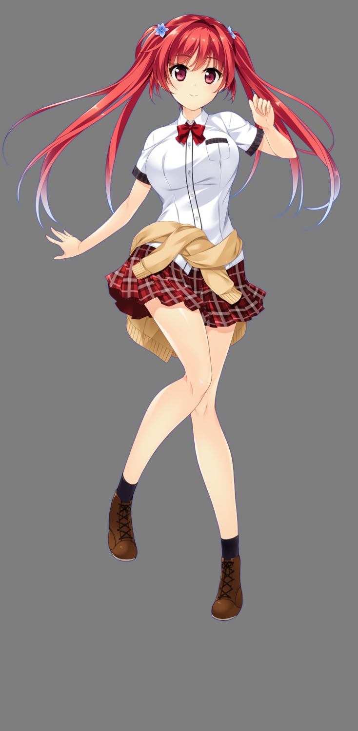 houkiboshi_hikari, miagete_goran_yozora_no_hoshi_wo, miagete_goran_yozora_no_hoshi_wo_interstellar_focus, pulltop, seifuku, sweater, transparent_png, yashima_takahiro