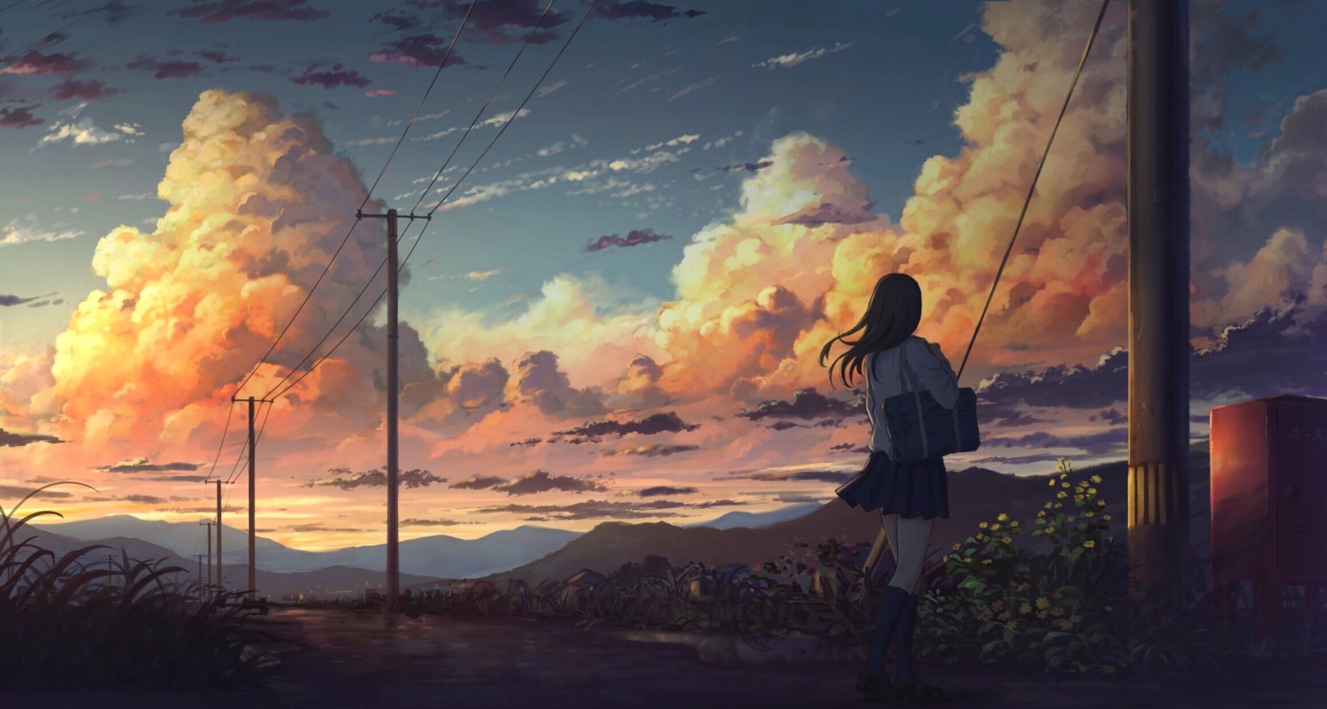 landscape, seifuku, sugi87