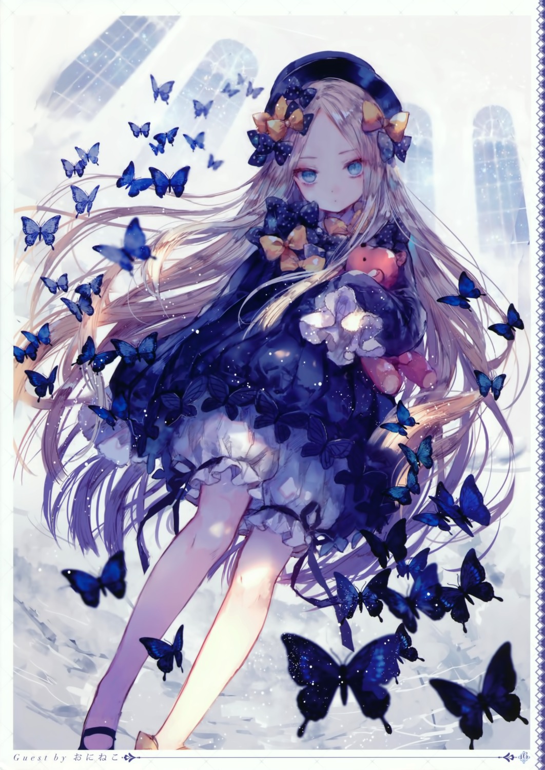 abigail_williams_(fate), bloomers, dress, fate/grand_order, nanaho_denko, onineko