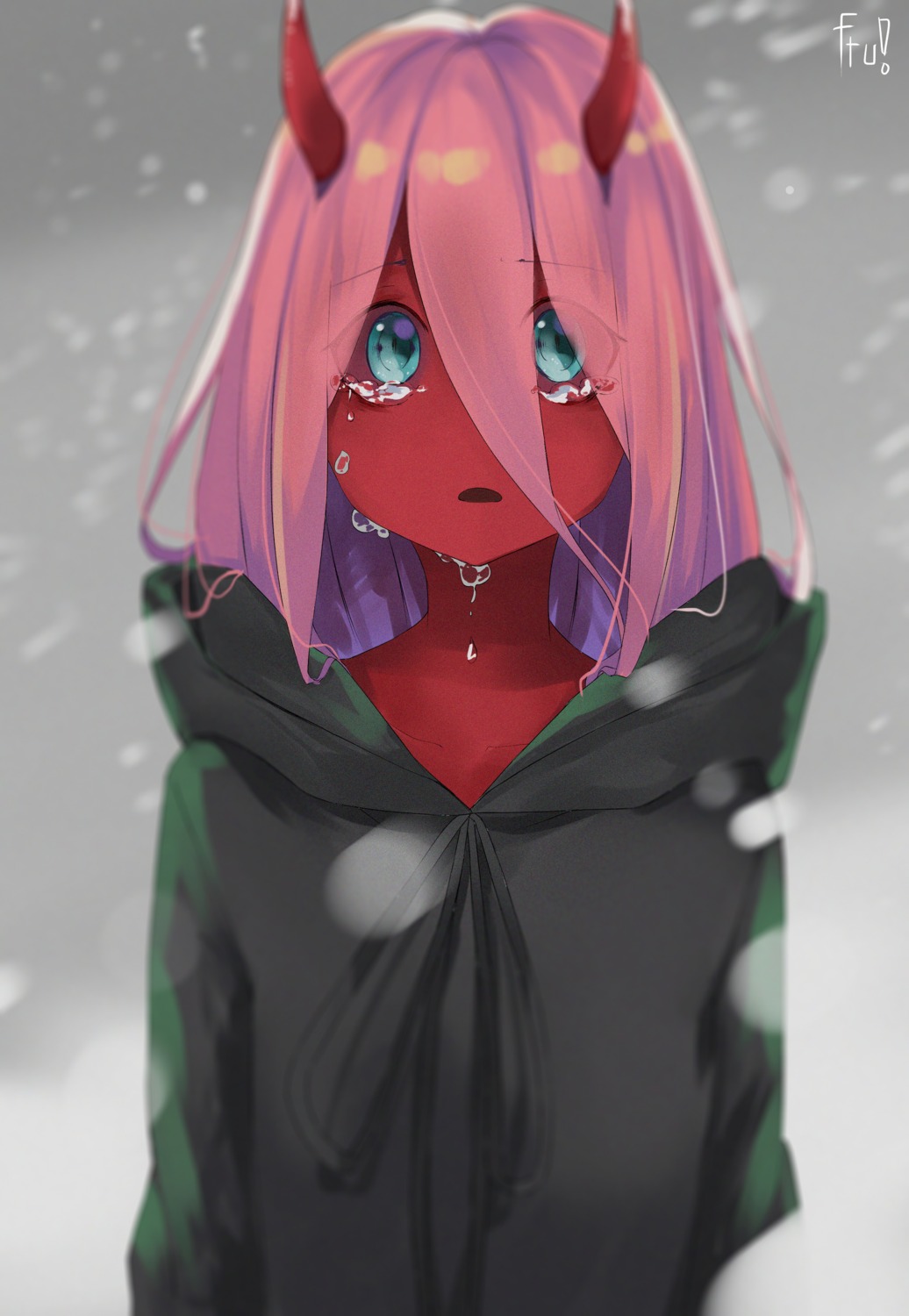 darling_in_the_franxx, efru, horns, zero_two_(darling_in_the_franxx)