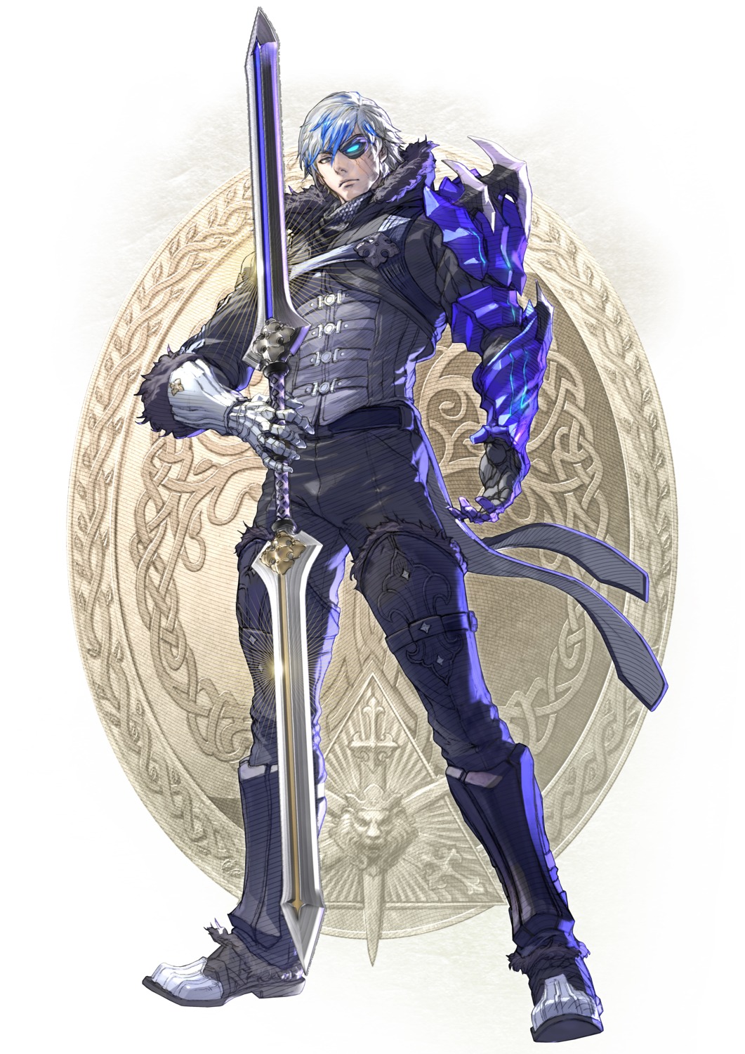 armor, gr0h, kawano_takuji, male, namco, soul_calibur, soul_calibur_vi, sword, weapon