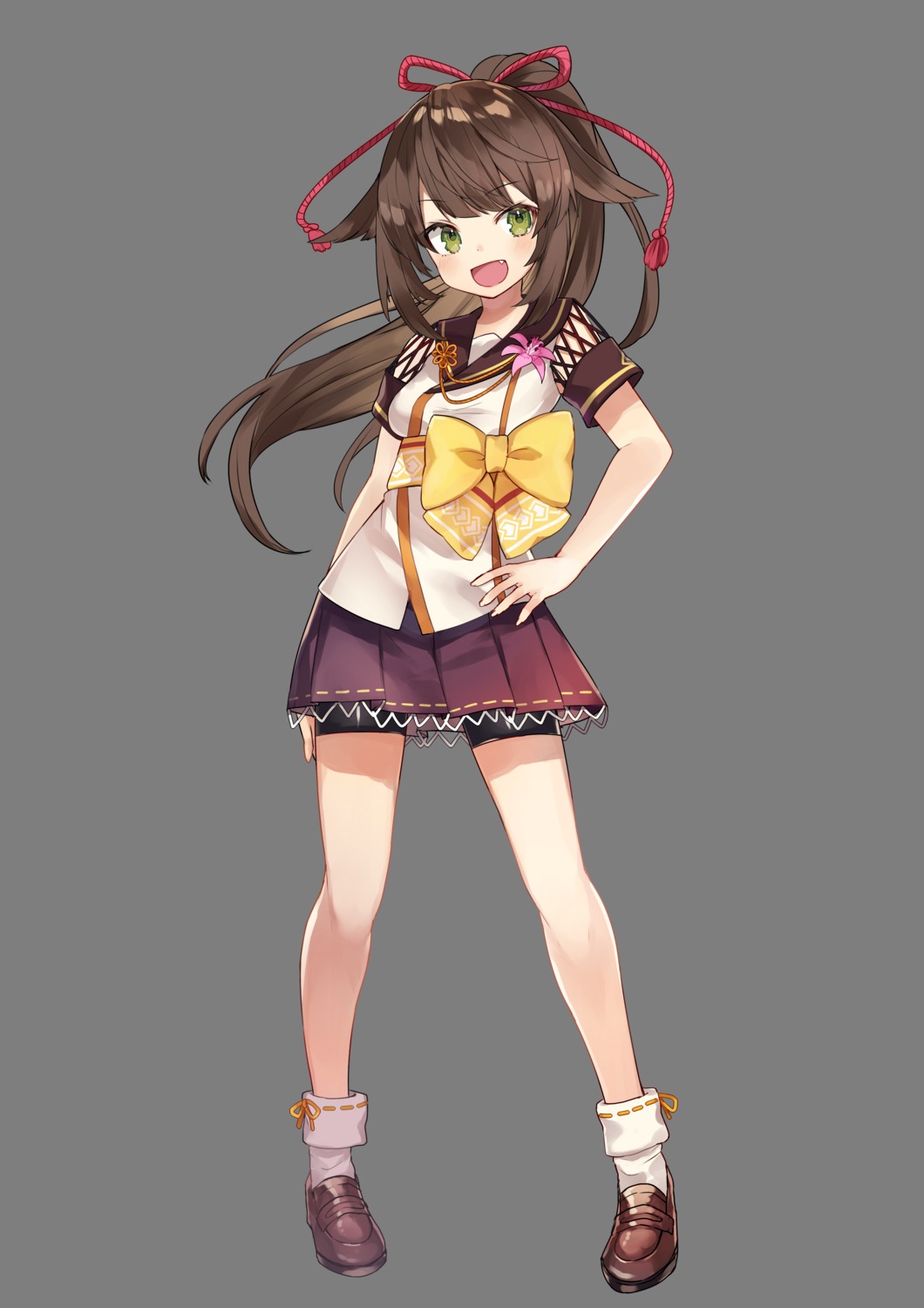 asamushi_yuuna, bike_shorts, onsen_musume, shugao, transparent_png