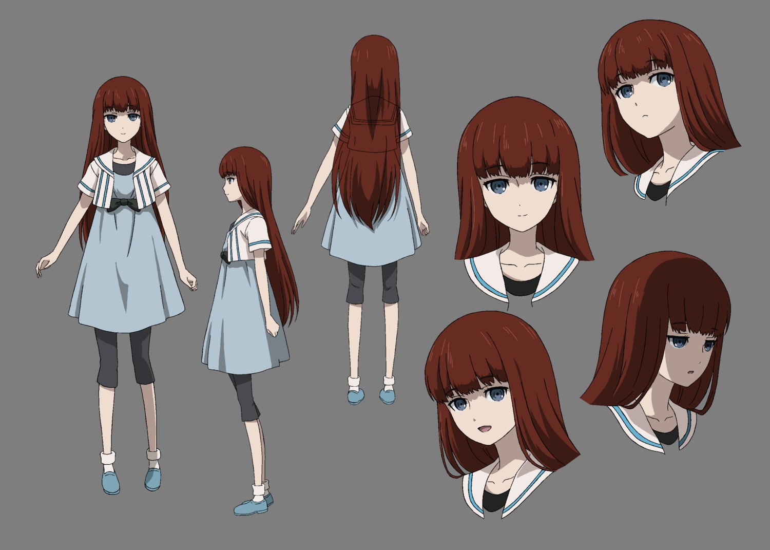 character_design, dress, expression, shiina_kagari, steins;gate_0, transparent_png