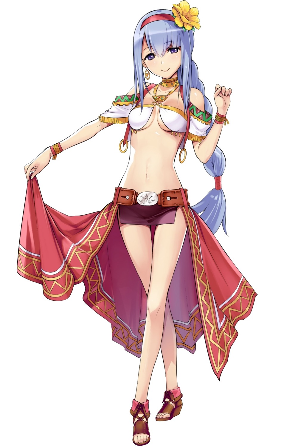 cleavage, himeou_to_saigo_no_kishidan, no_bra, tagme, underboob