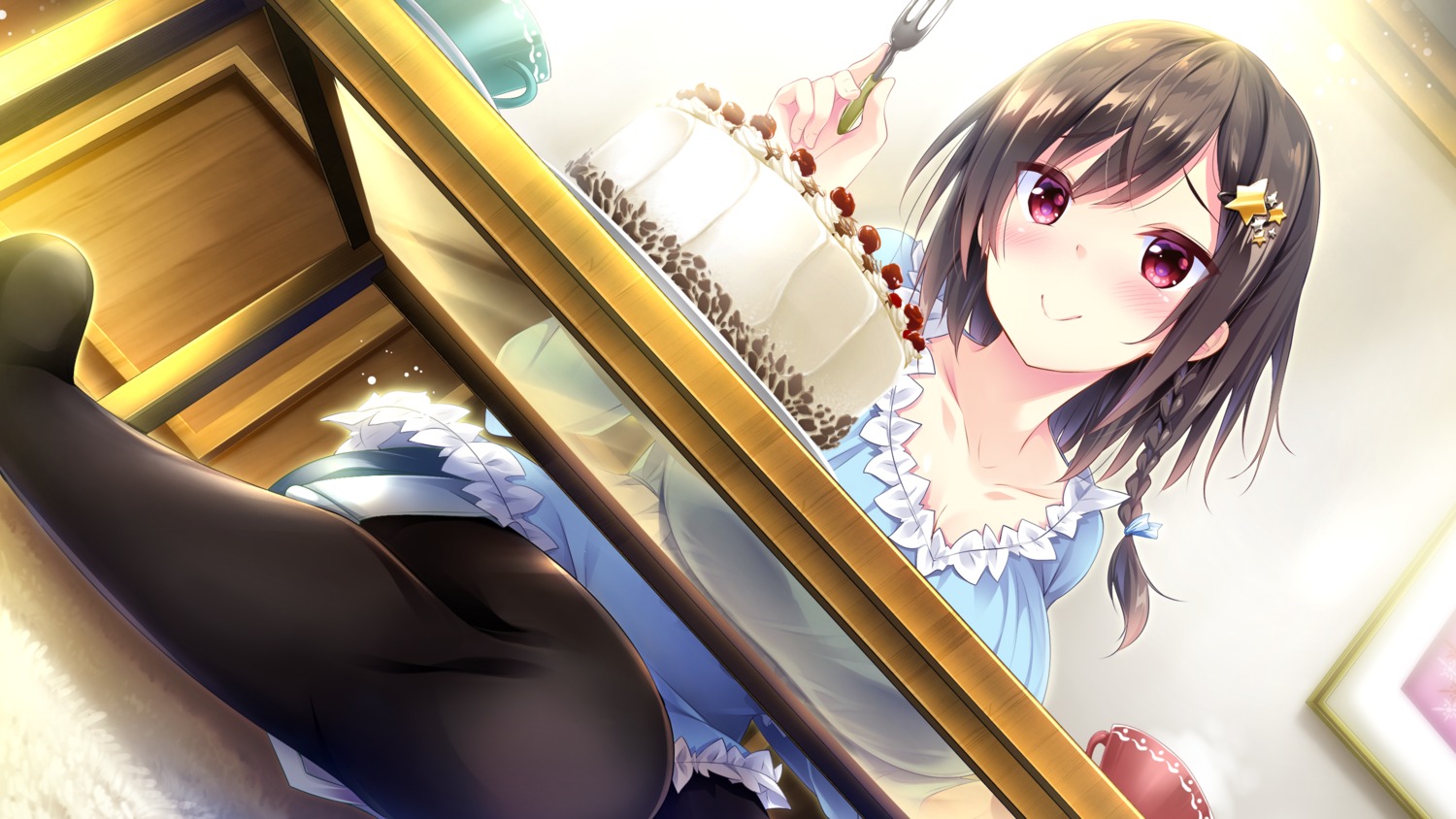 ensemble_(company), game_cg, kakao, omoi_wo_sasageru_otome_no_melody, omoi_wo_sasageru_otome_no_melody_~afureru_omoi_wo_shirabe_ni_nosete~, pantyhose, sonoya_chika