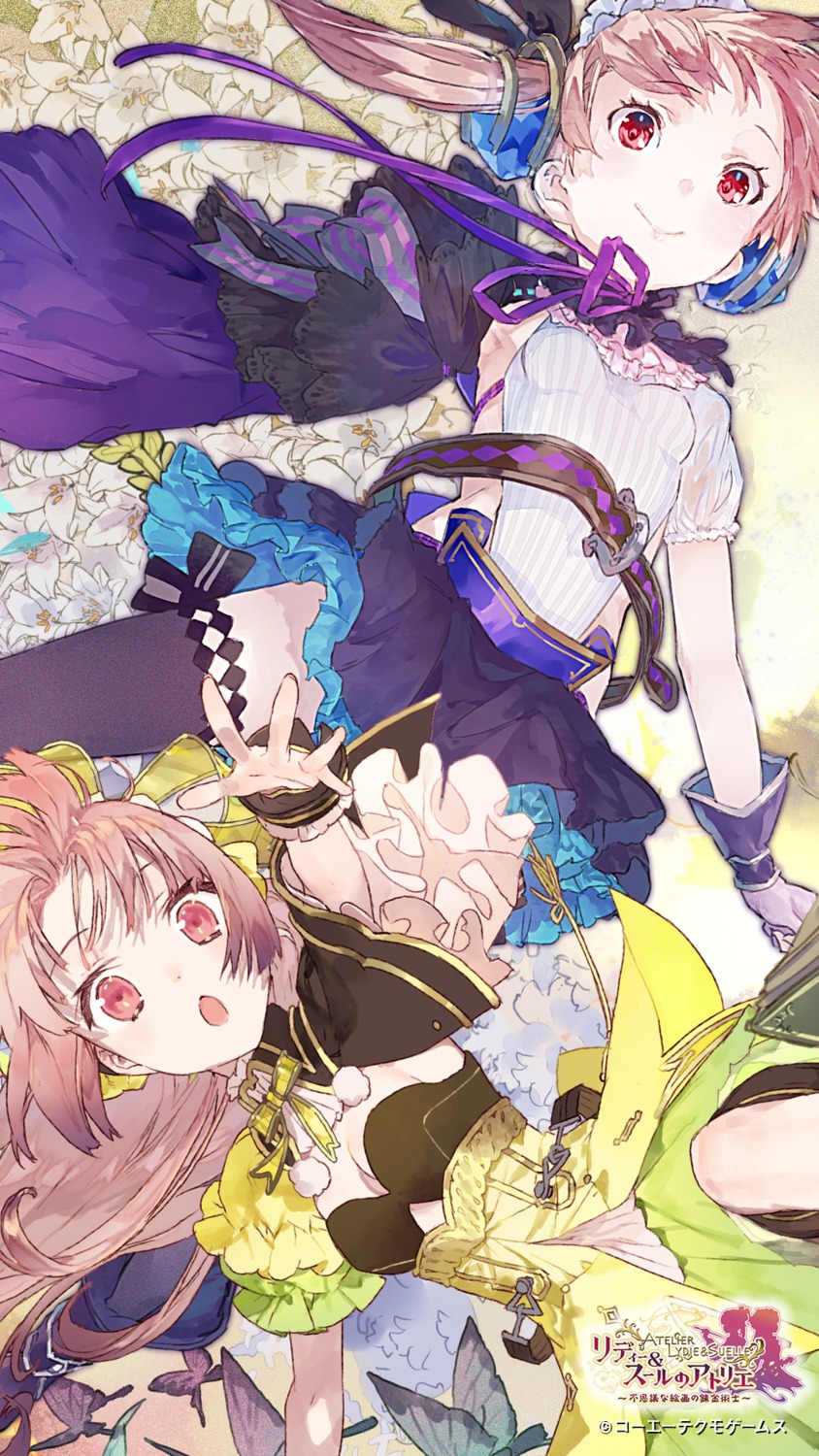 atelier, atelier_lydie_&_suelle, cleavage, dress, koei_tecmo, lydie_marlen, noco, suelle_marlen