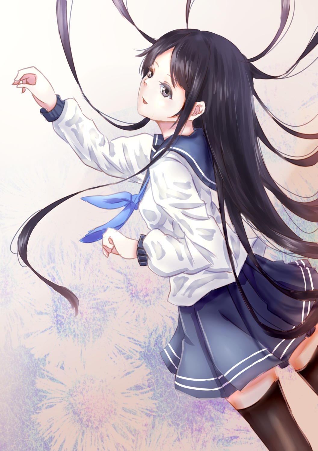 samsafe, seifuku, thighhighs