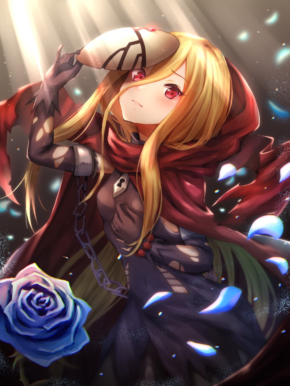 dress, evileye, overlord, toki_(toki_ship8), torn_clothes