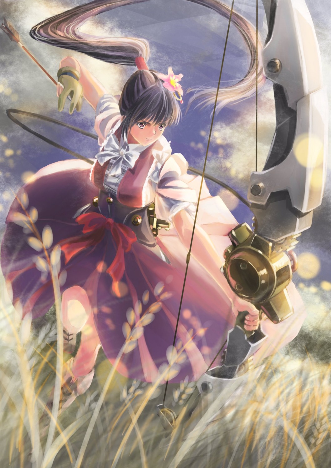 ayame_(kabaneri), ebisu_takuma, koutetsujou_no_kabaneri, weapon