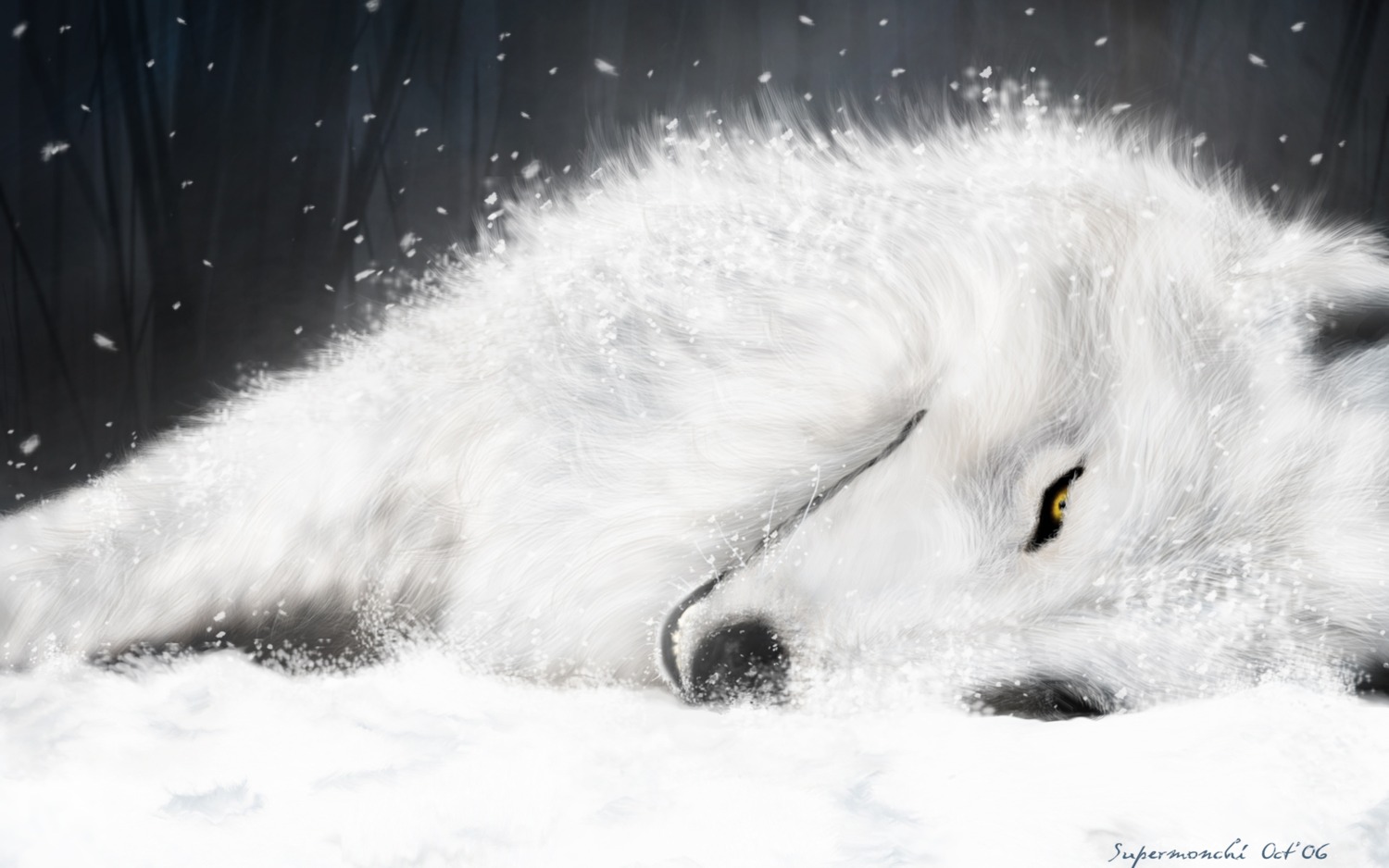 wallpaper, wolf's_rain