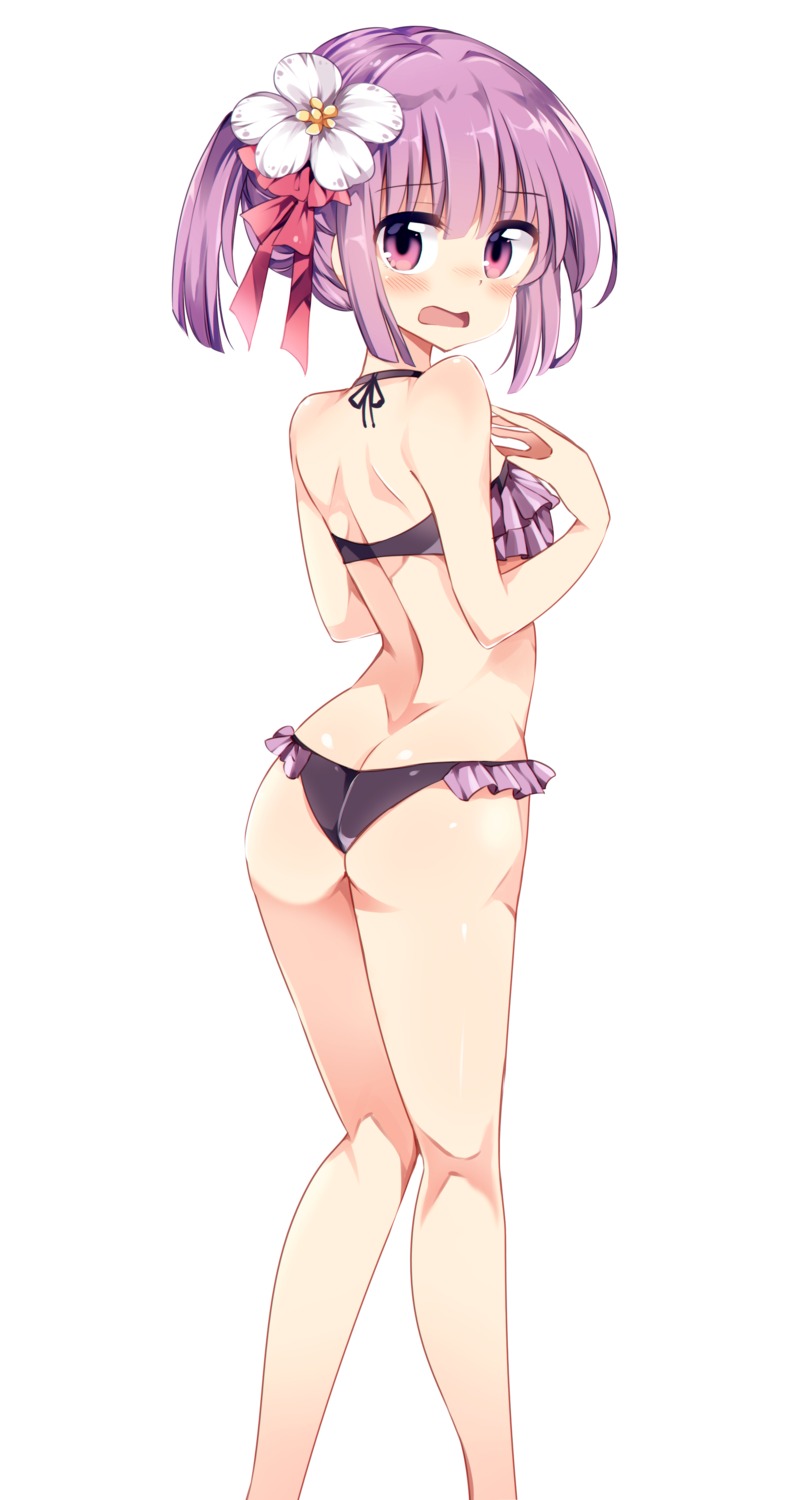 ass, bikini, hieda_no_akyuu, matsuri_uta, swimsuits, touhou