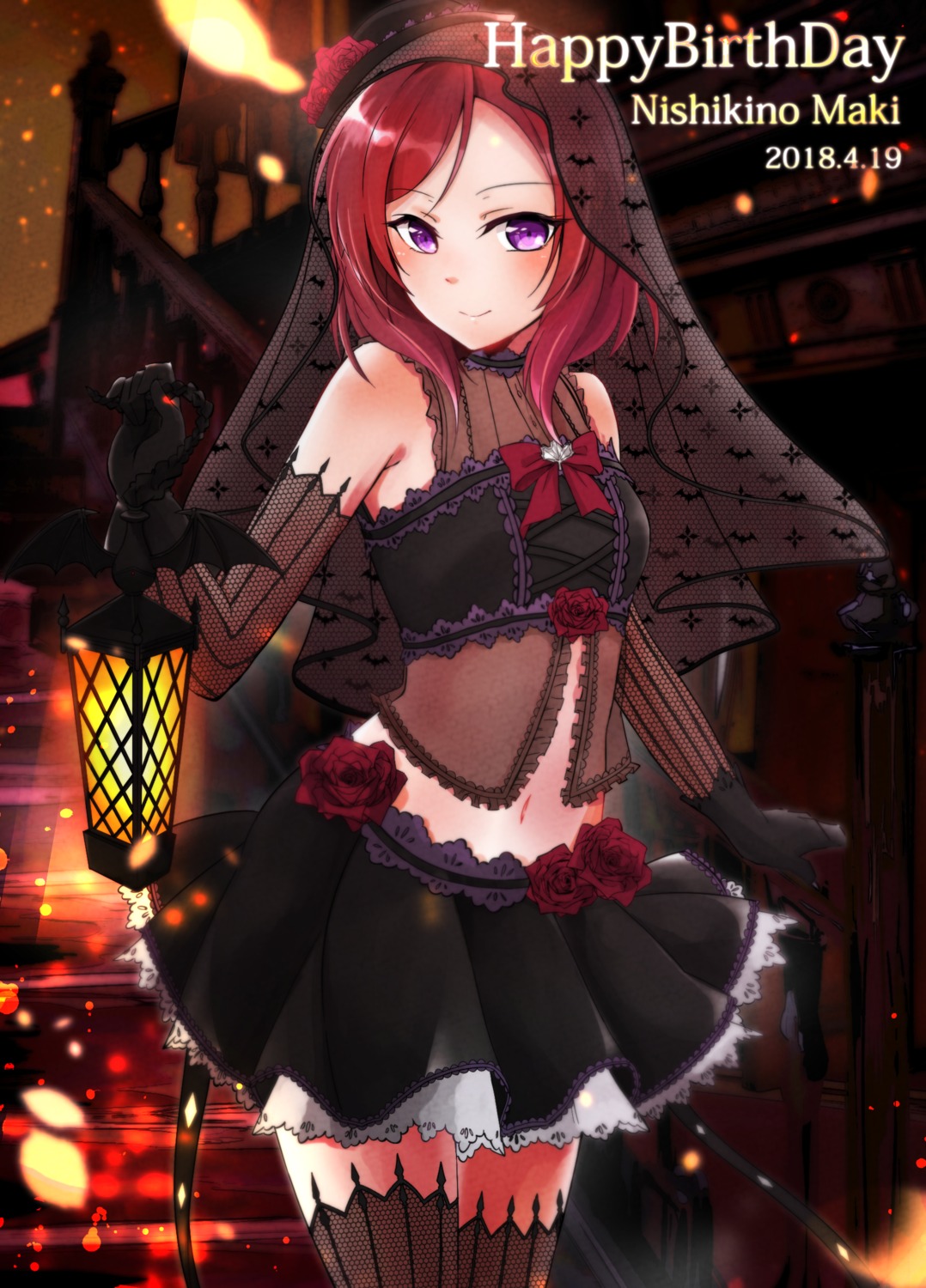 love_live!, love_live!_(series), nishikino_maki, rurika_seijin, see_through, thighhighs