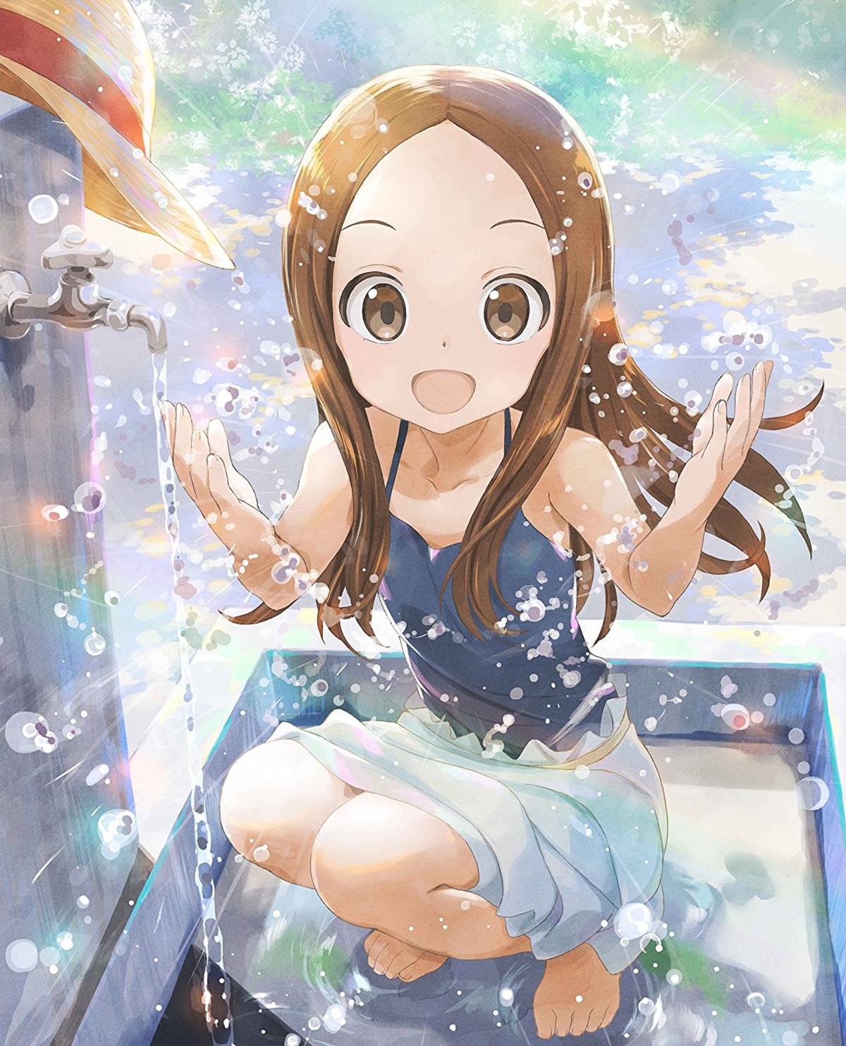 hosoi_mieko, karakai_jouzu_no_takagi-san, takagi-san