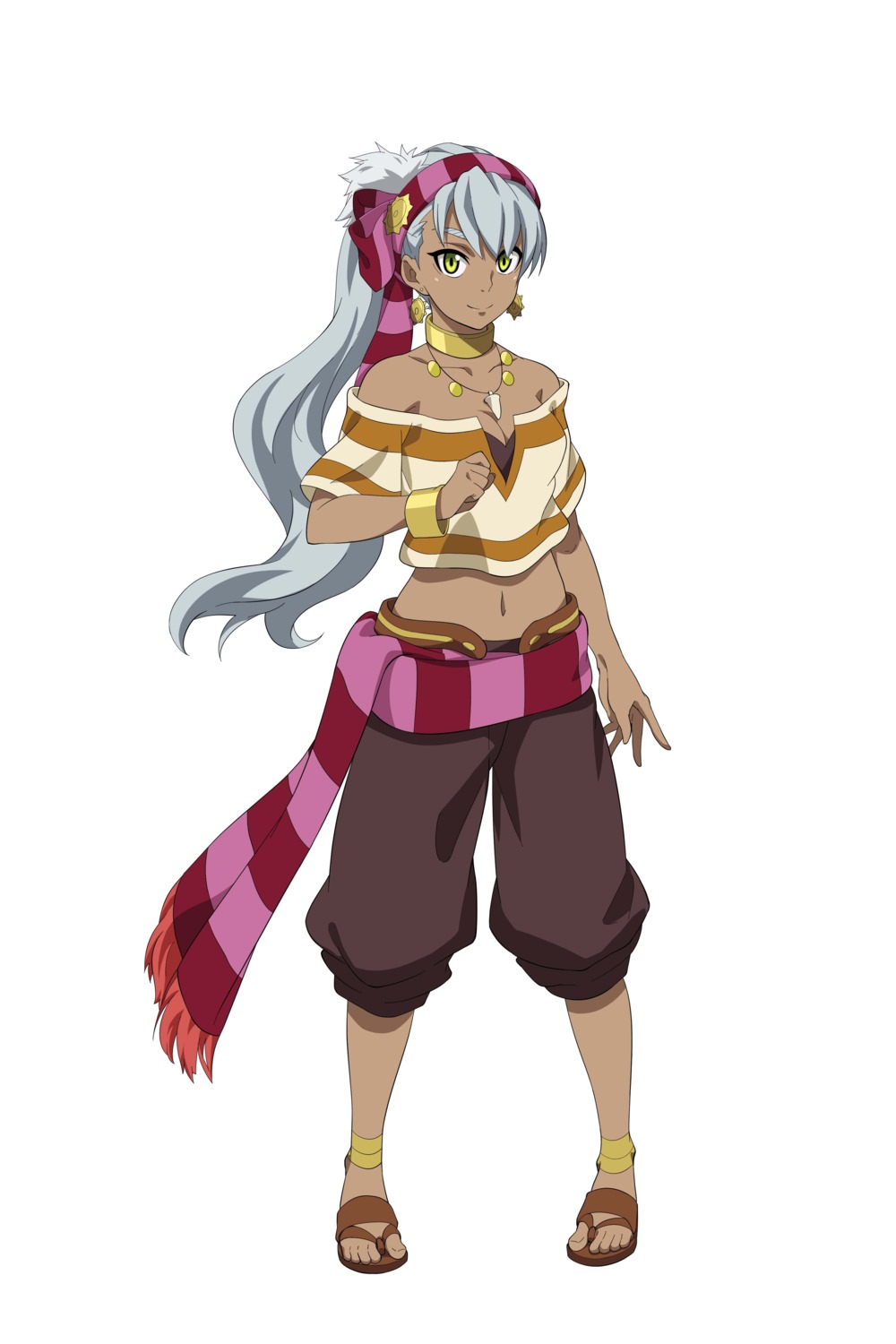 cleavage, grancrest_senki, tagme
