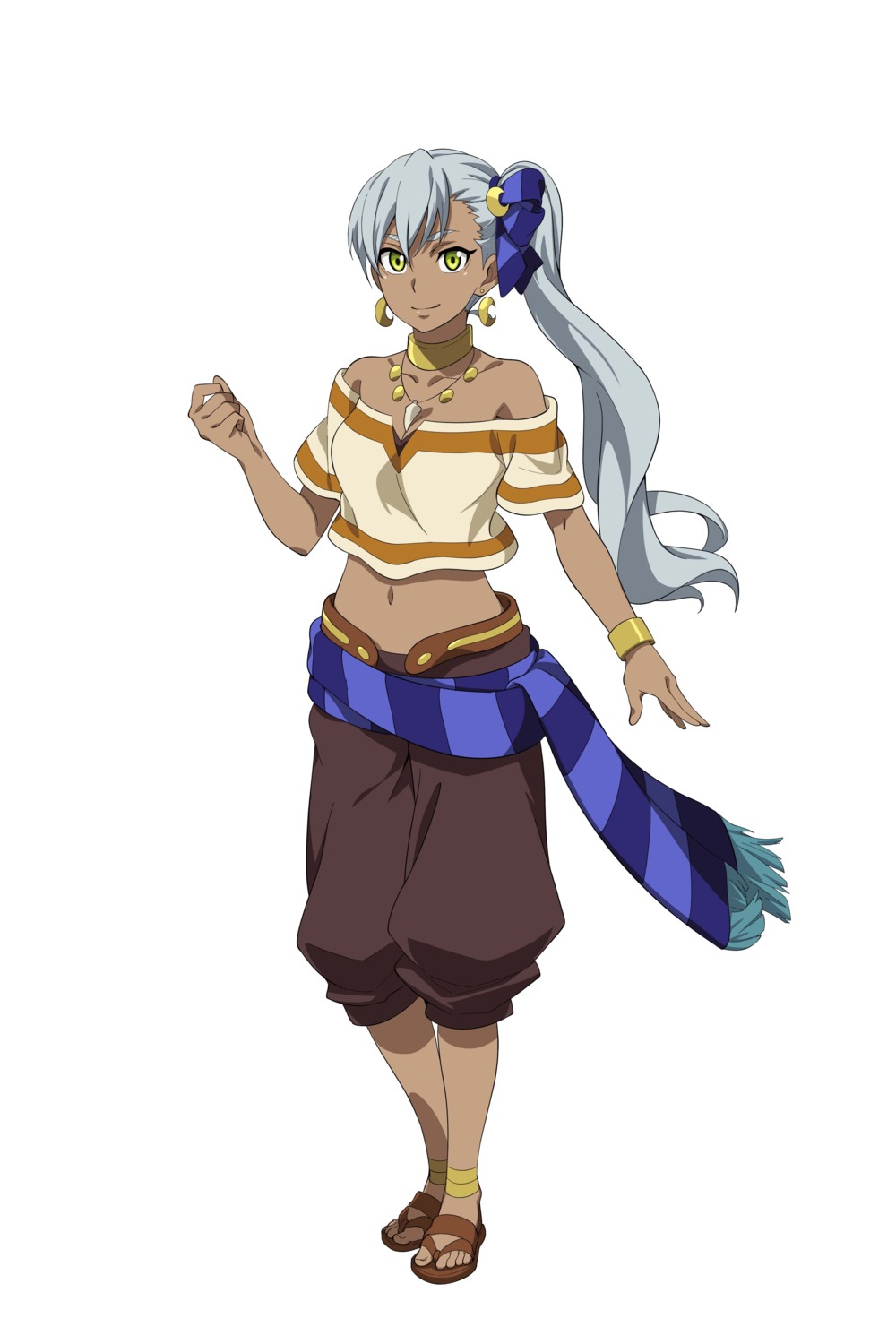 cleavage, grancrest_senki, tagme