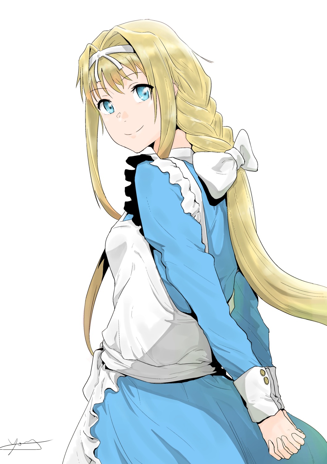 alice_zuberg, maid, miniryuu, sword_art_online, sword_art_online_alicization