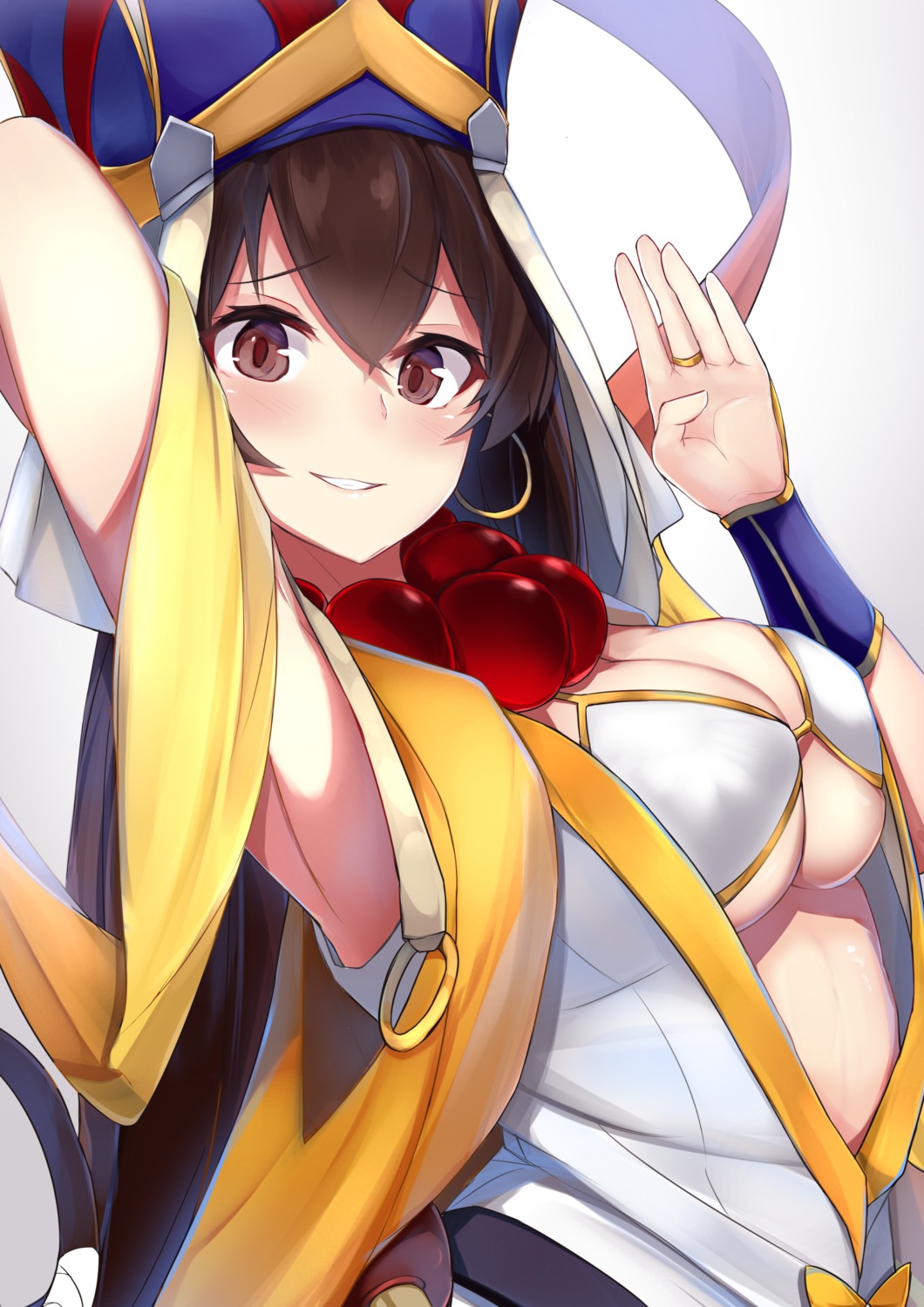 cleavage, fate/grand_order, nanakaku, underboob, xuanzang_(fate)