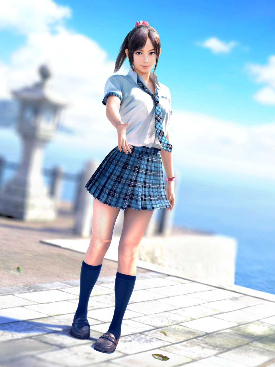 cg, miyamoto_hikari, seifuku, summer_lesson