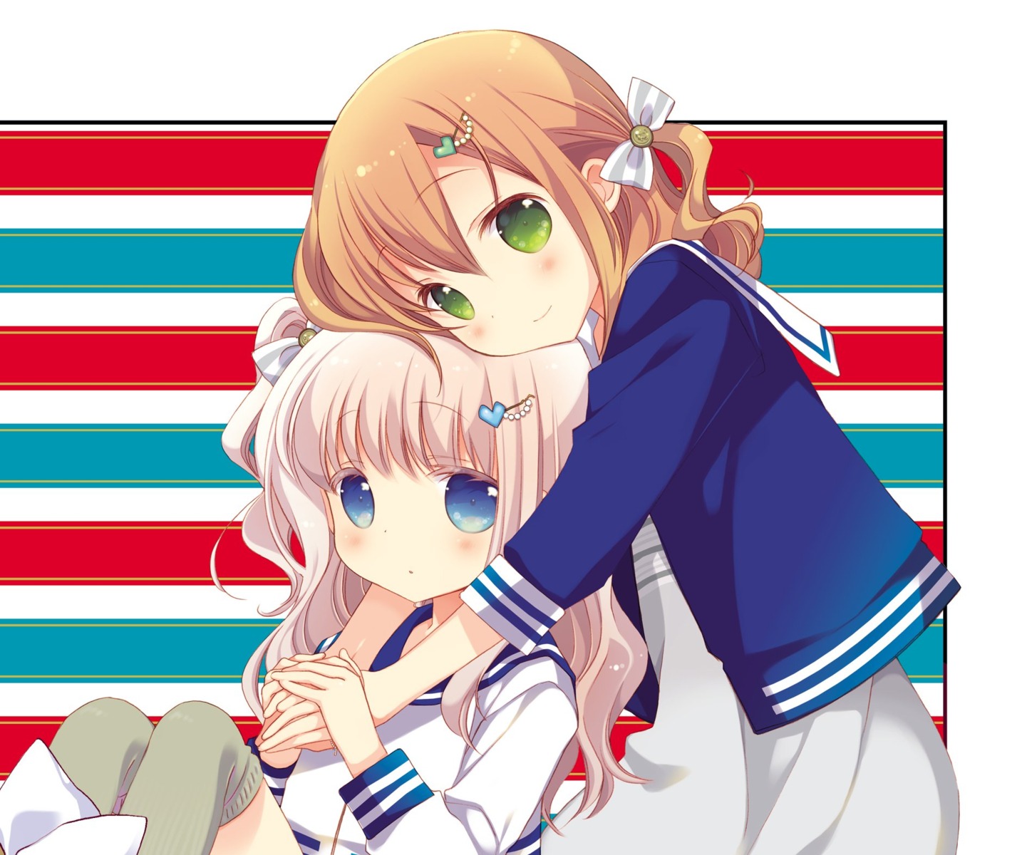 seifuku, sengoku_kamuri, slow_start, thighhighs, tokumi_yuiko, tokura_eiko