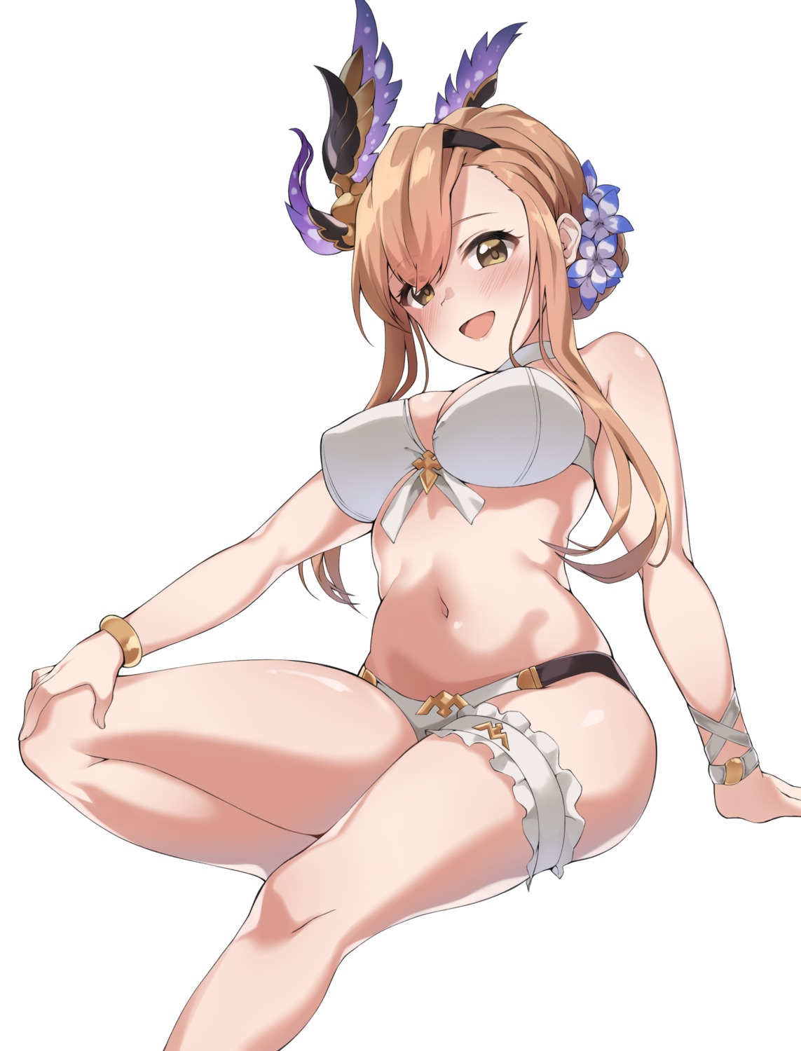 bikini, garter, granblue_fantasy, moo_(umineko), song_(granblue_fantasy), swimsuits