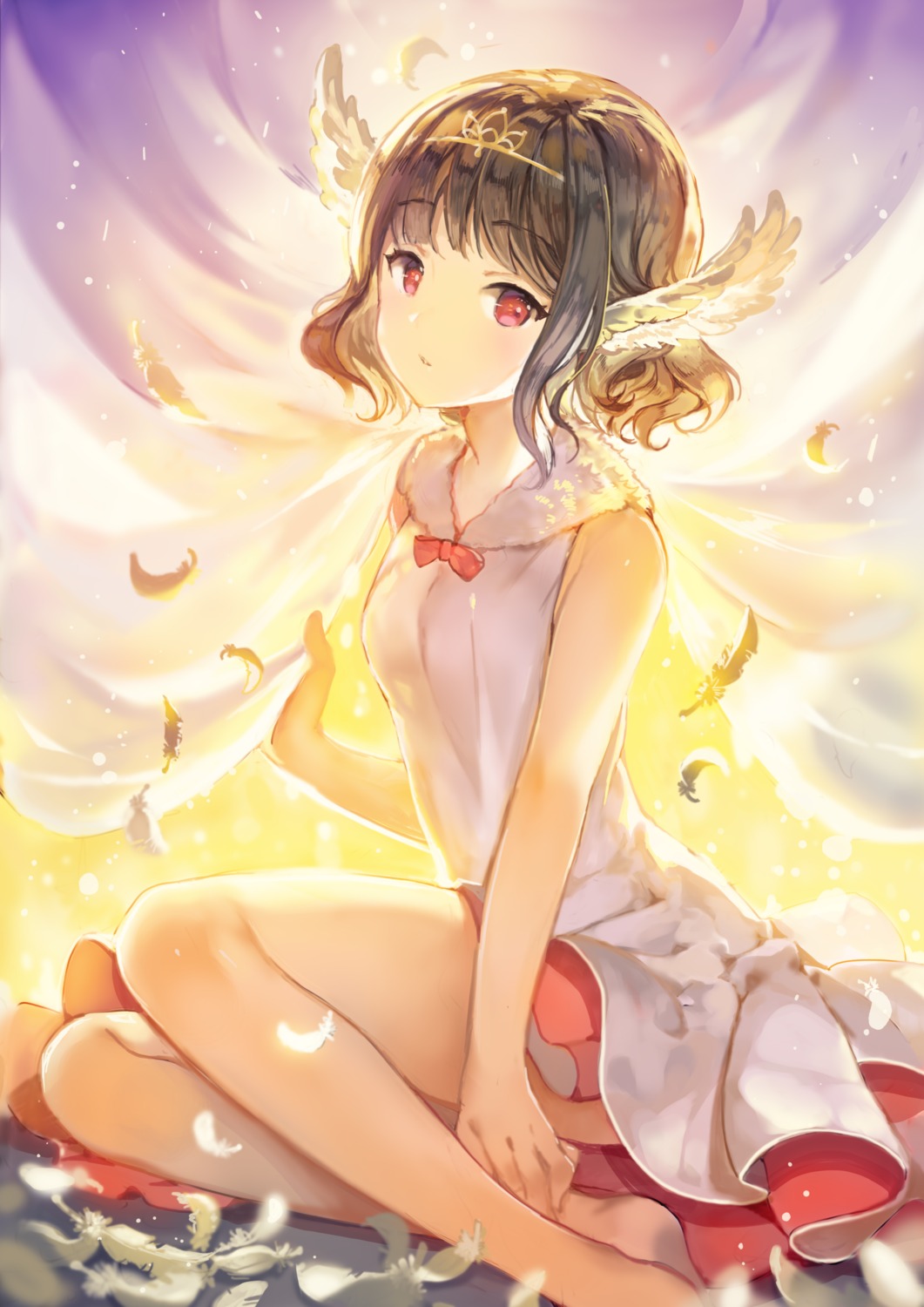 dress, sibyl, wings