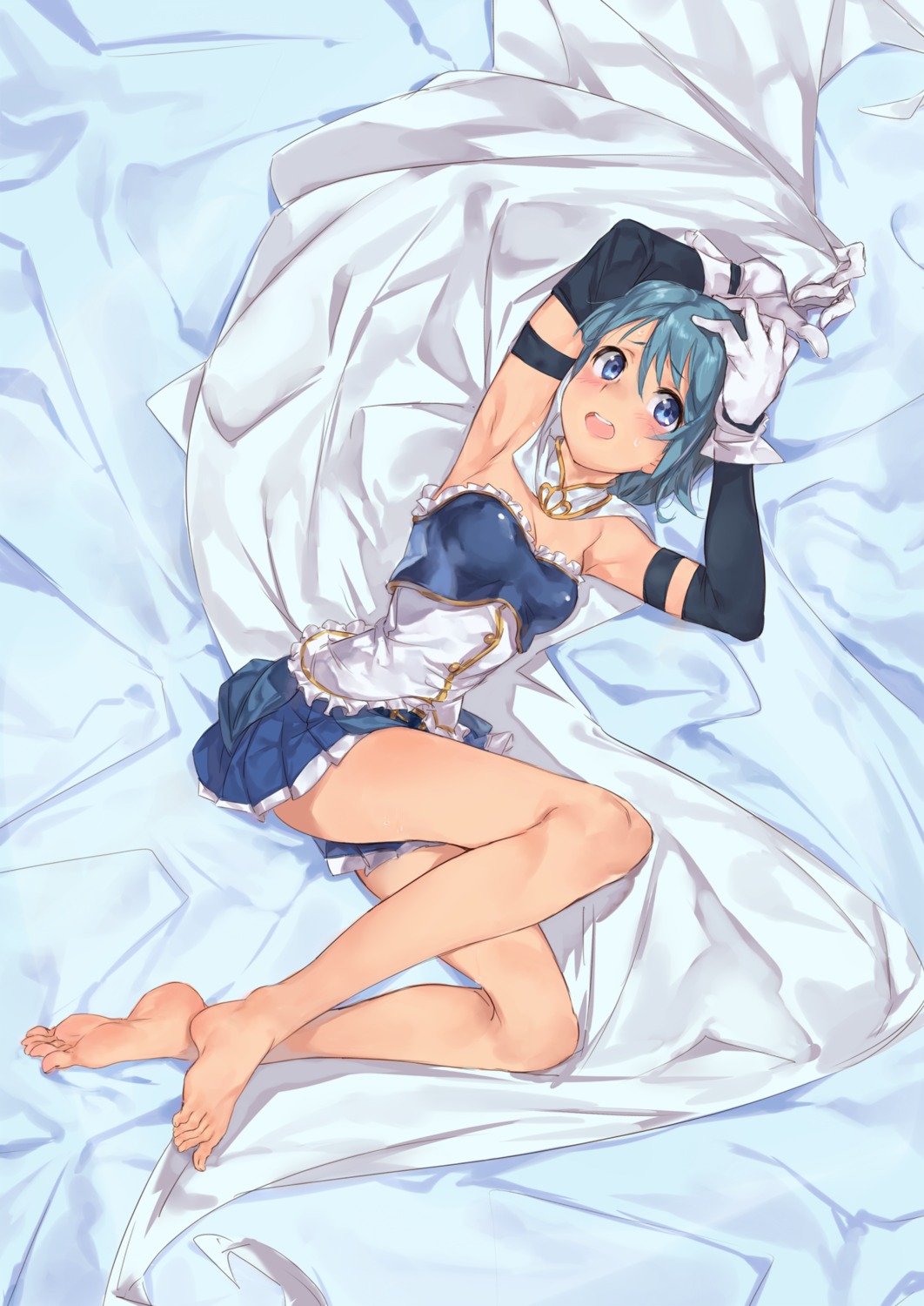 cleavage, kabotya_to_rantan, mahou_shoujo_madoka_magica, miki_sayaka