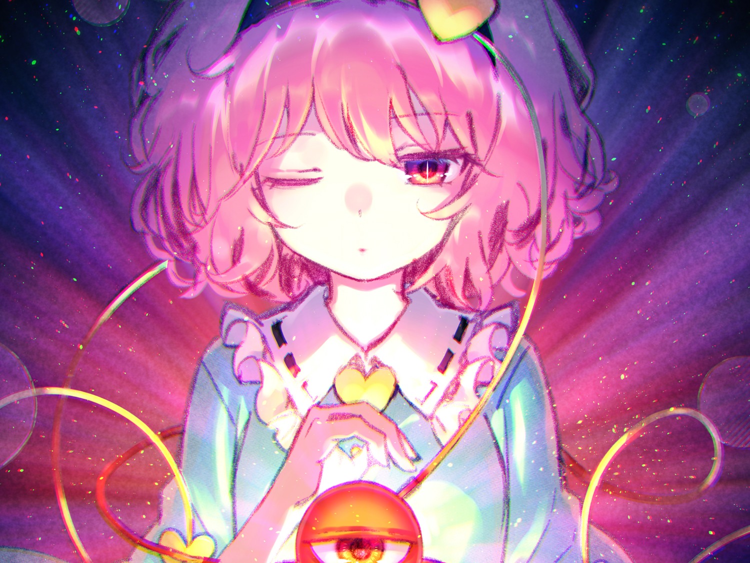 hinasumire, komeiji_satori, touhou