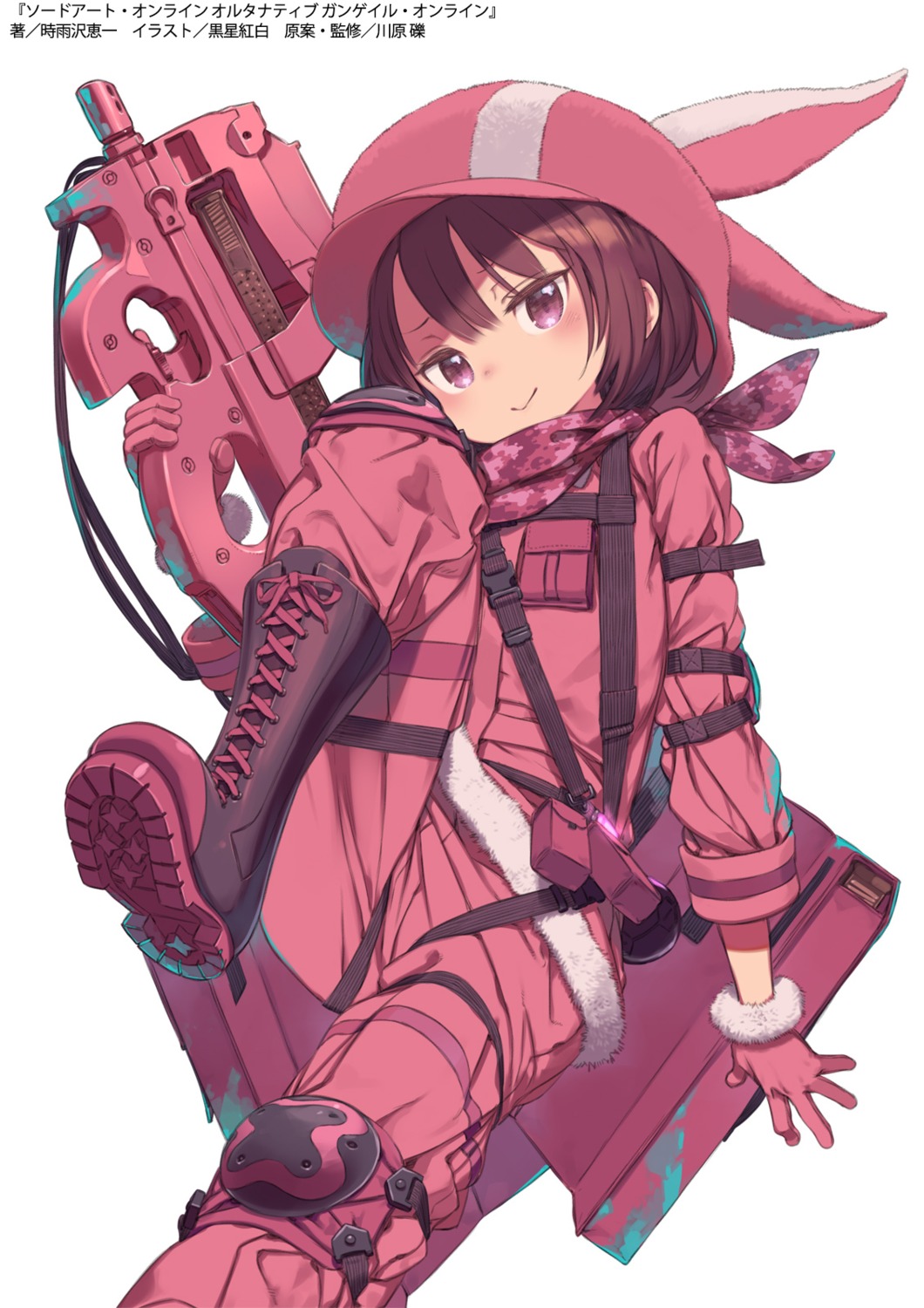 gun, gun_gale_online, kohiruimaki_karen, kuroboshi_kouhaku, llenn, sword_art_online_alternative:_gun_gale_online, uniform