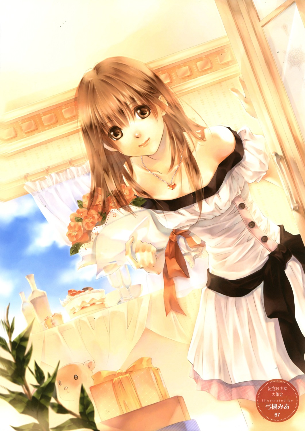 cleavage, dress, yuzuki_mia